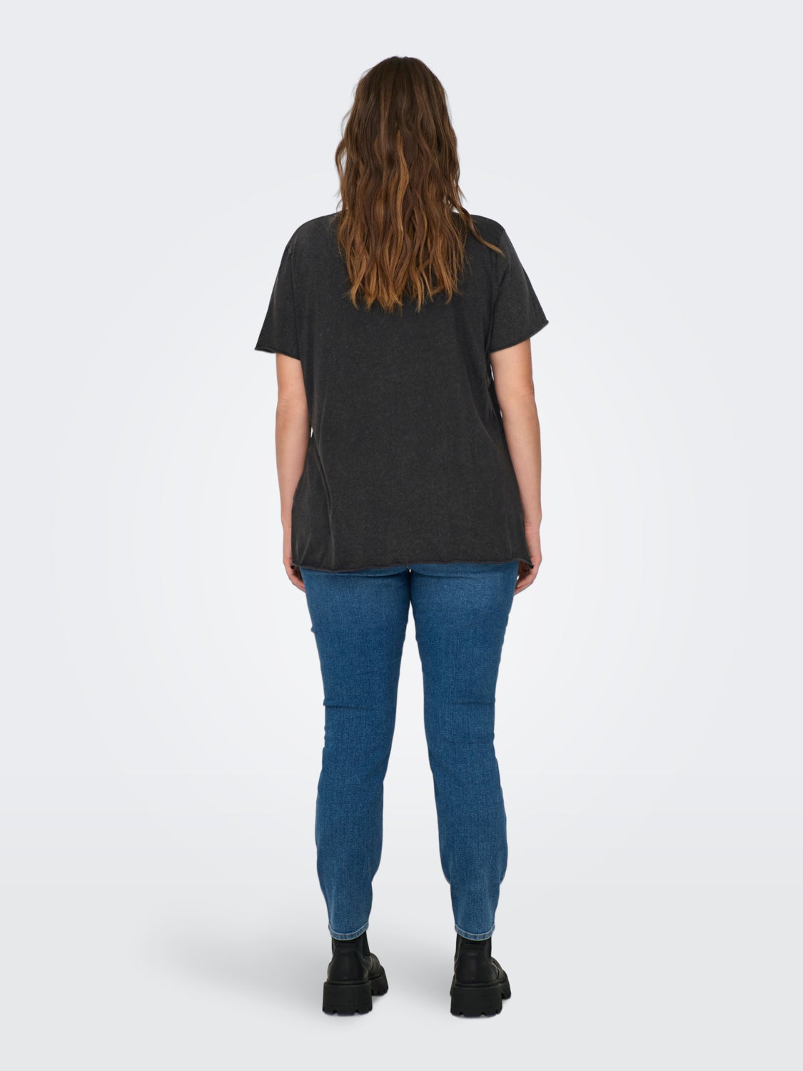 Curvy o-neck t-shirt