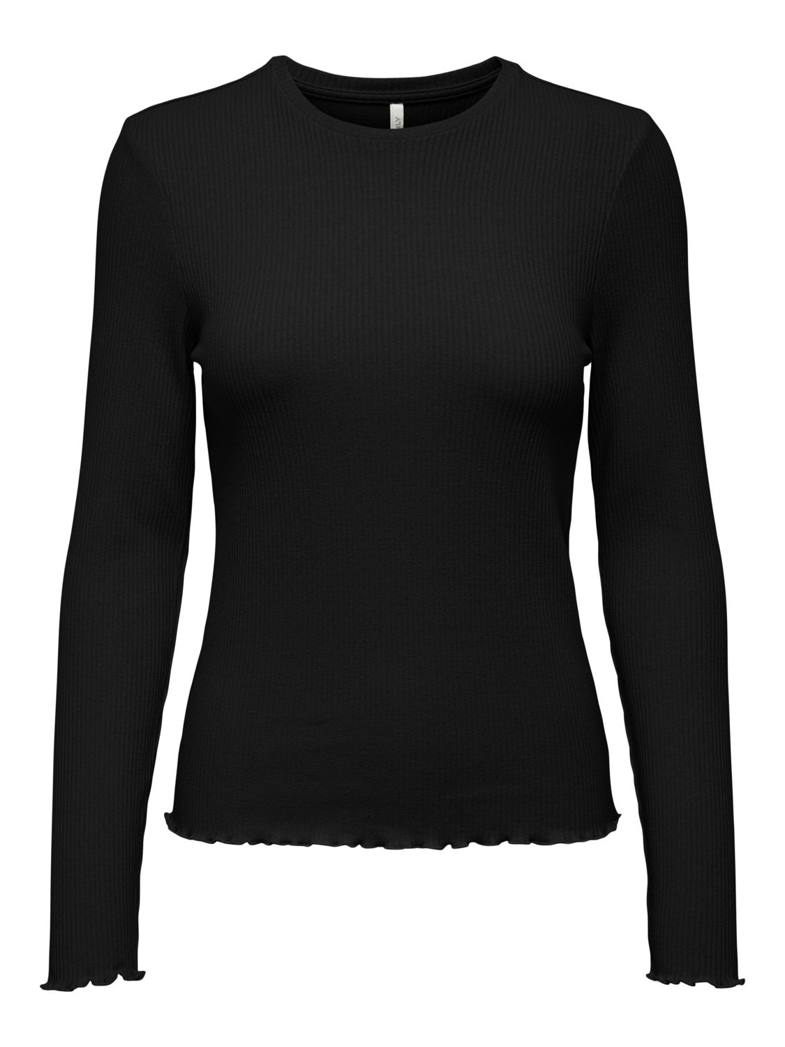 Long sleeve rib top