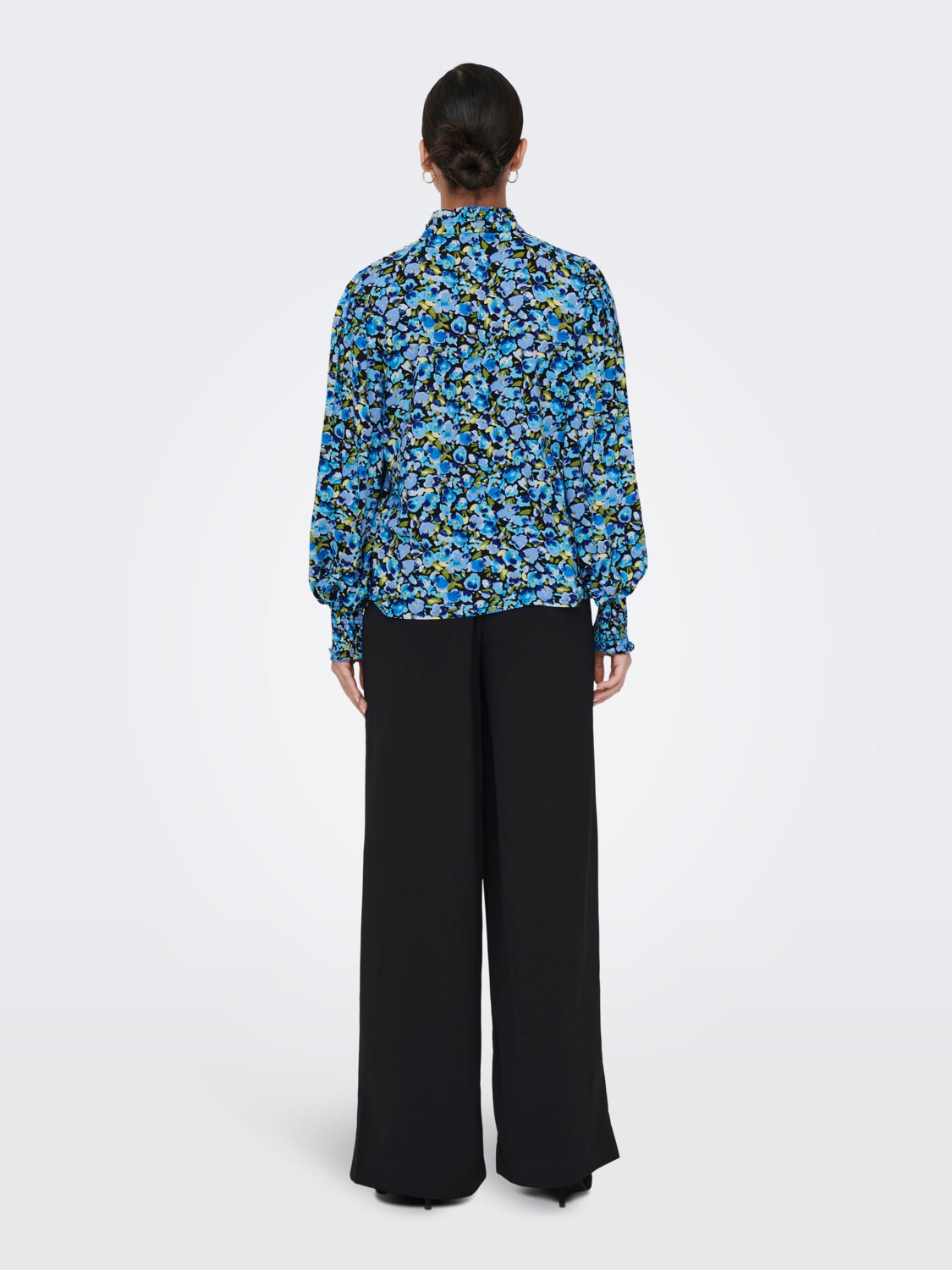 Regular Fit Tied Neck Top