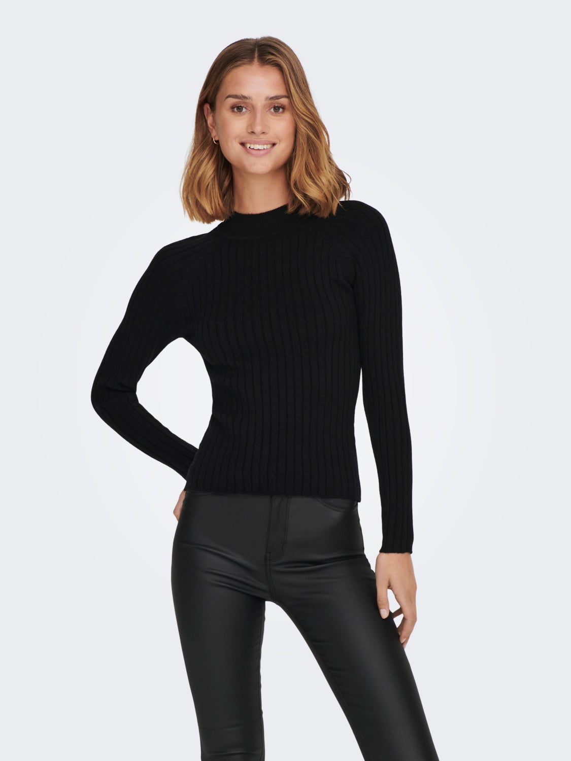 Rib knitted Pullover
