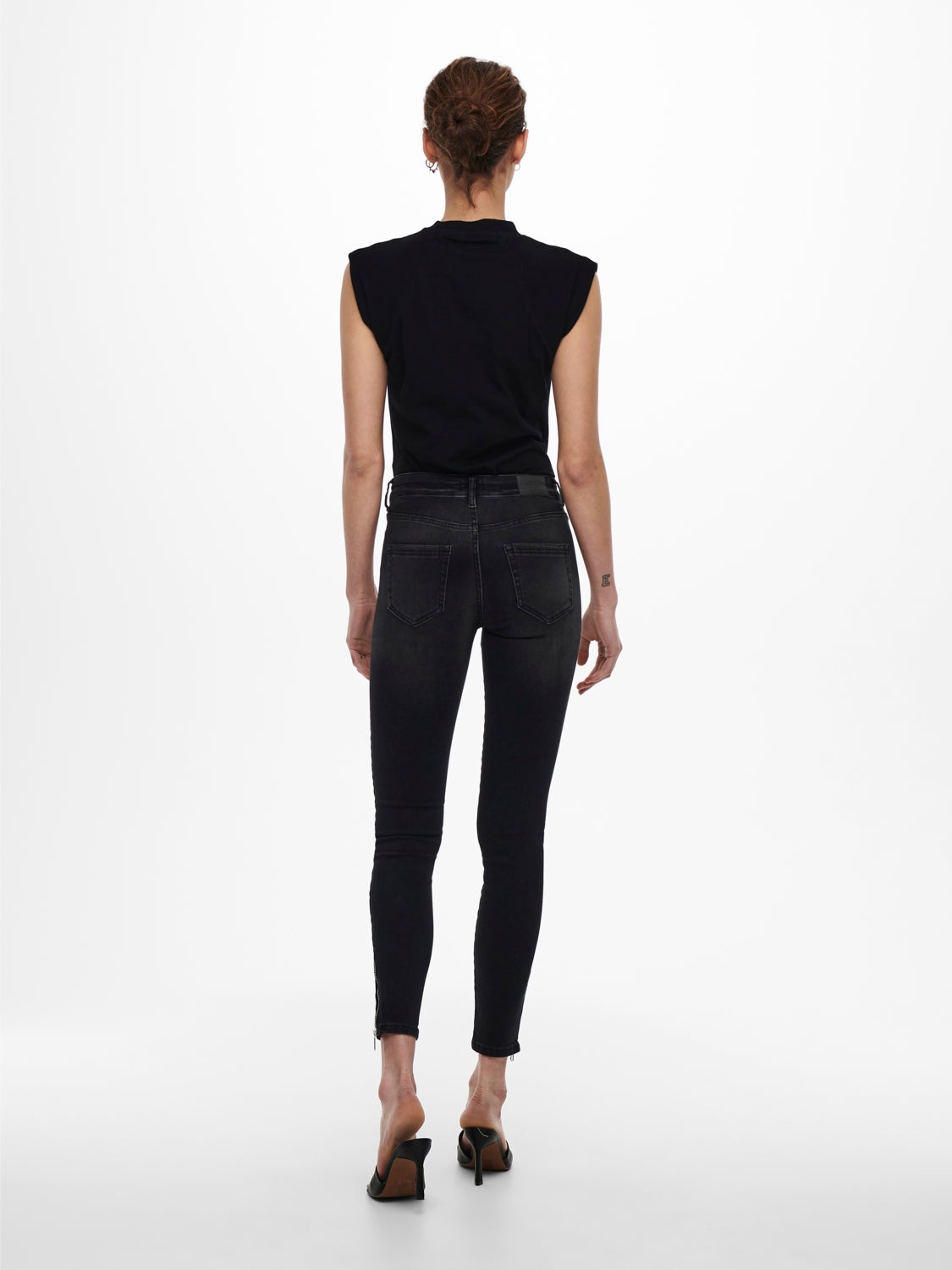 ONLBlush life mid zip Skinny fit jeans