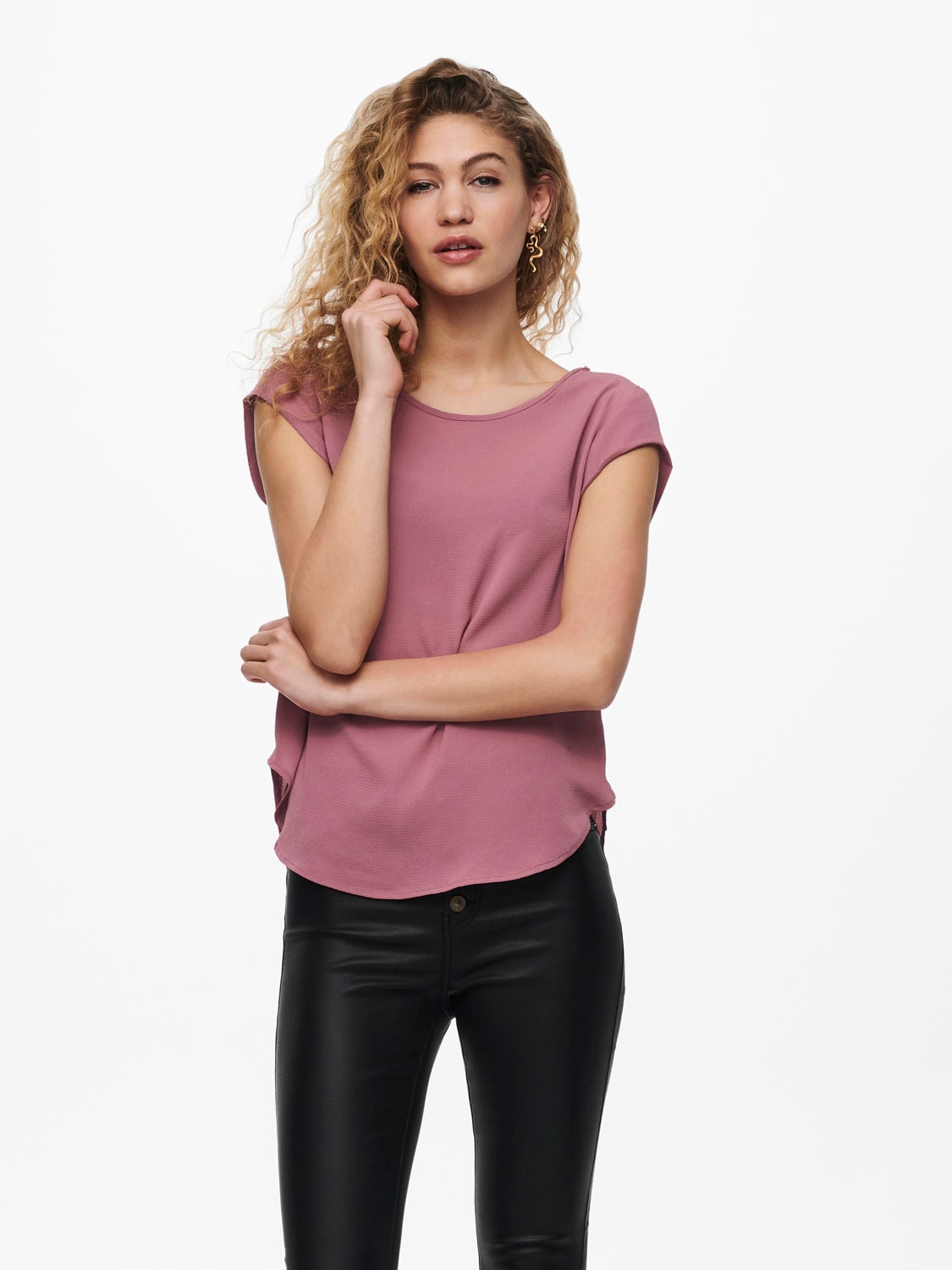 Loose Short Sleeved Top