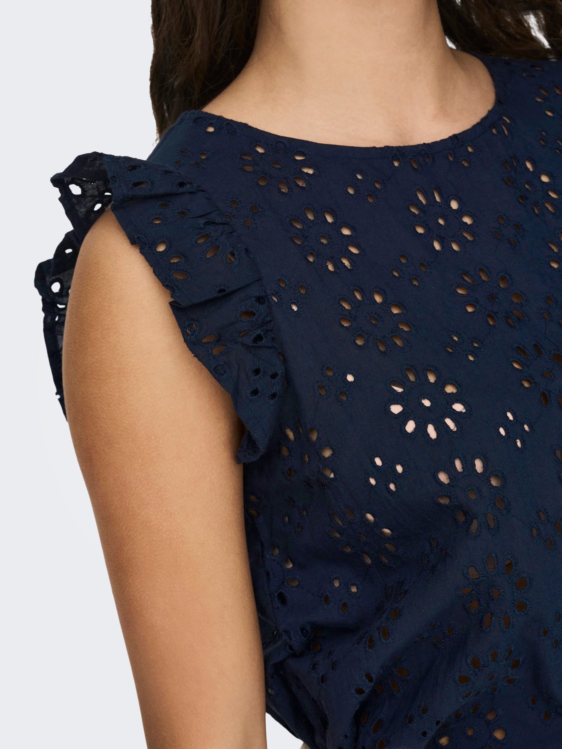 Regular Fit O-Neck Top