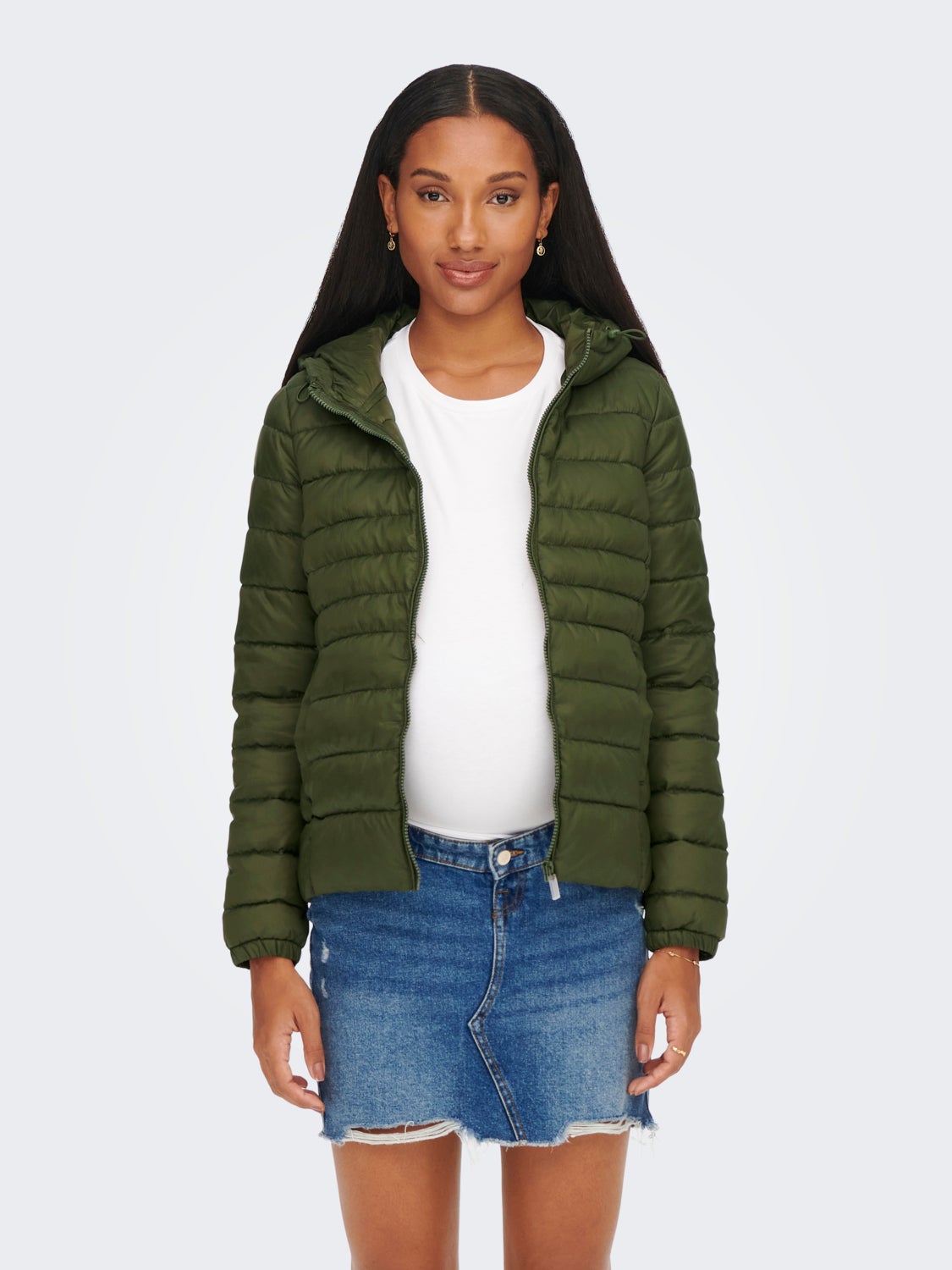 Mama short Quilted jacket