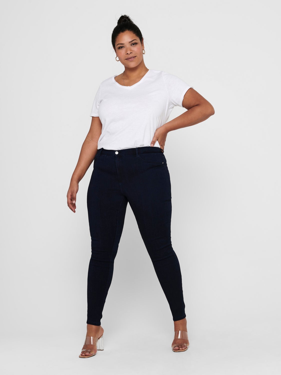 Curvy CARstorm push up hw Skinny fit jeans