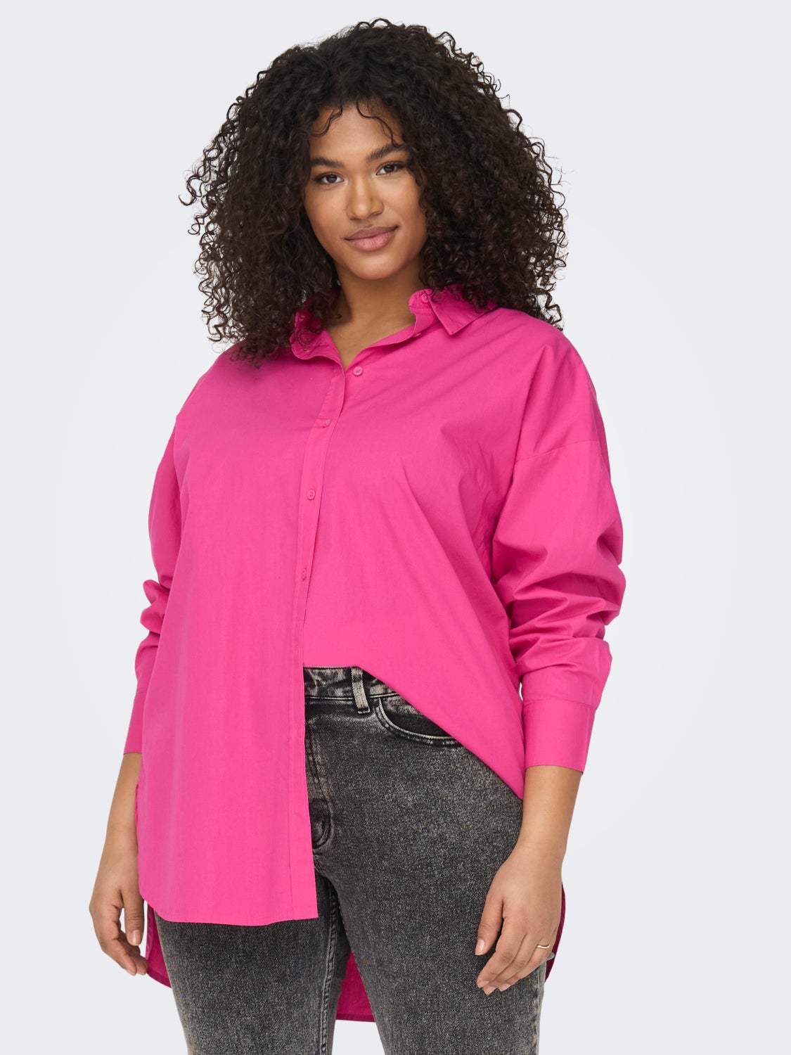 Curvy Oversized Shirt