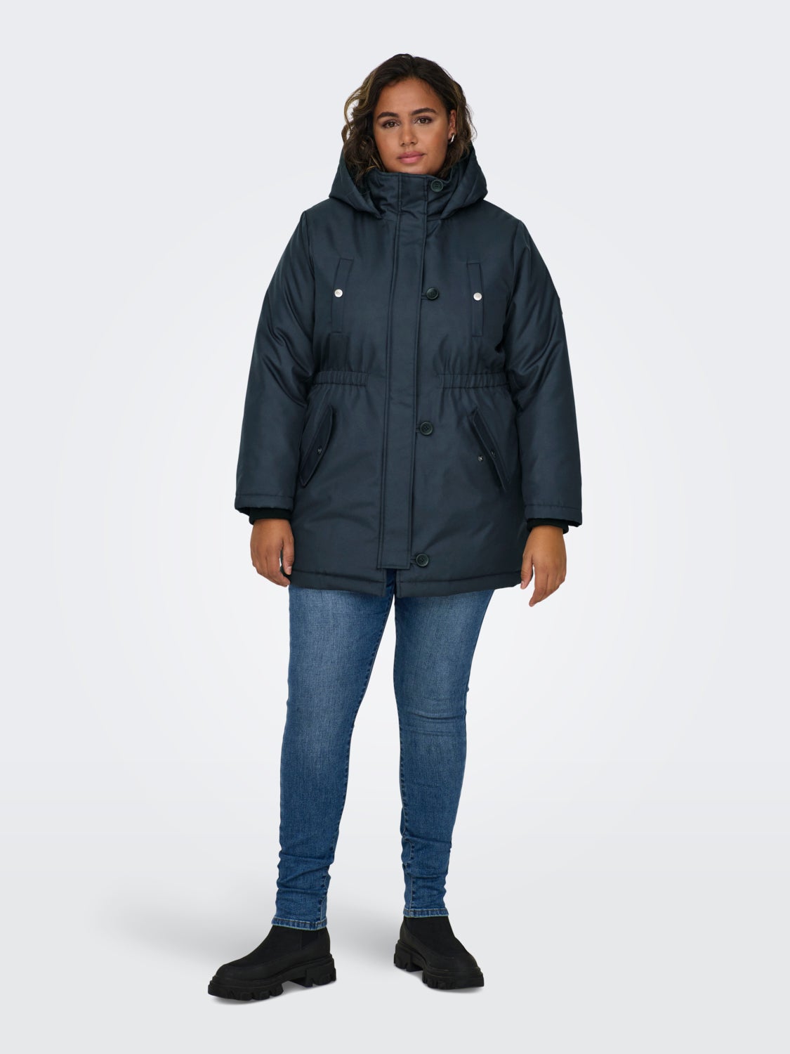 Curvy parka