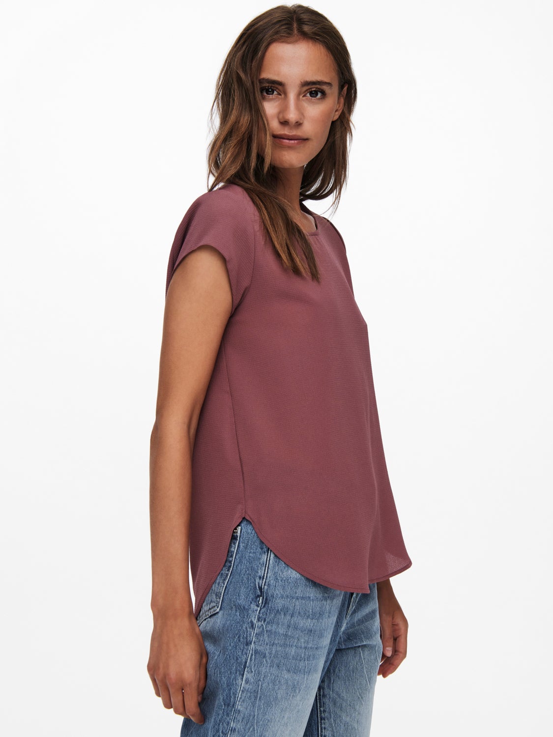 Loose Short Sleeved Top