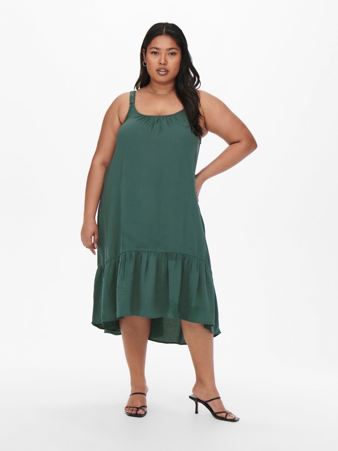 Regular Fit U-Neck Long dress