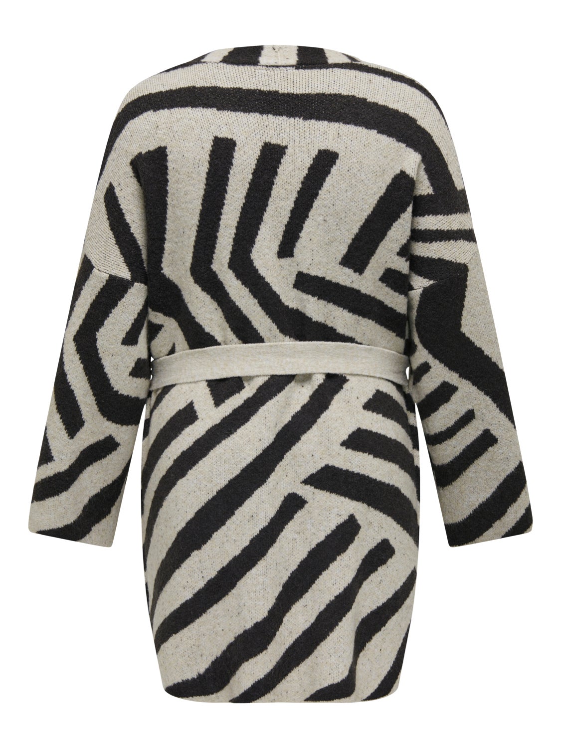 Curvy v-neck cardigan