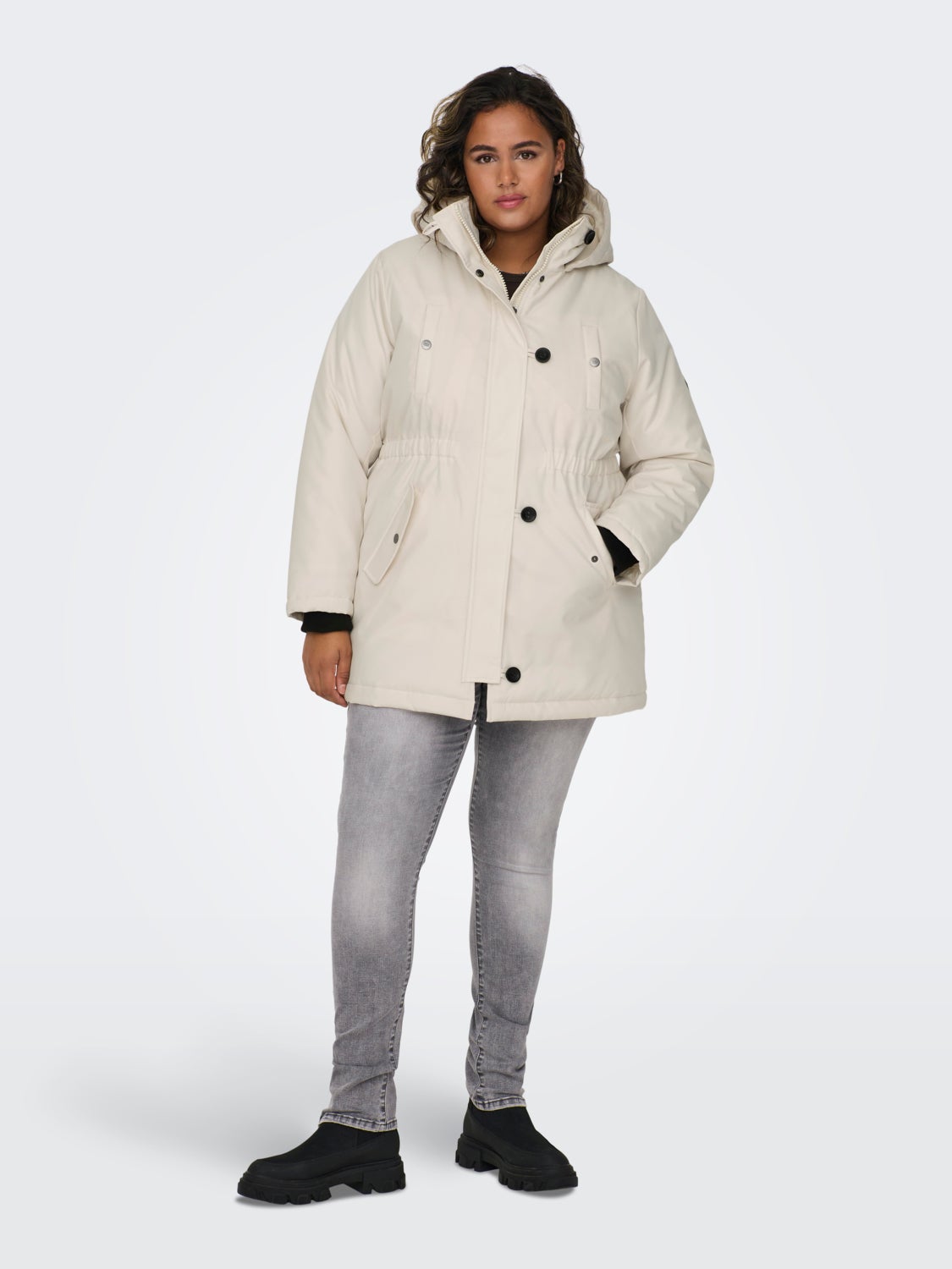 Curvy parka