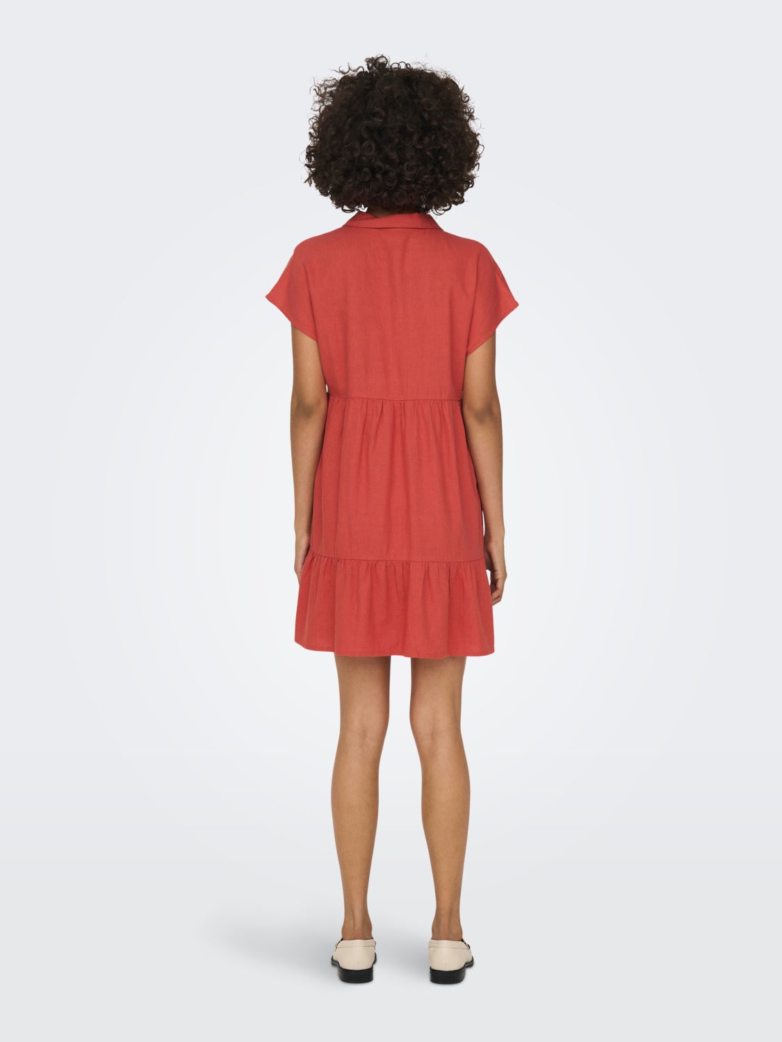 Short sleeved Linen dress