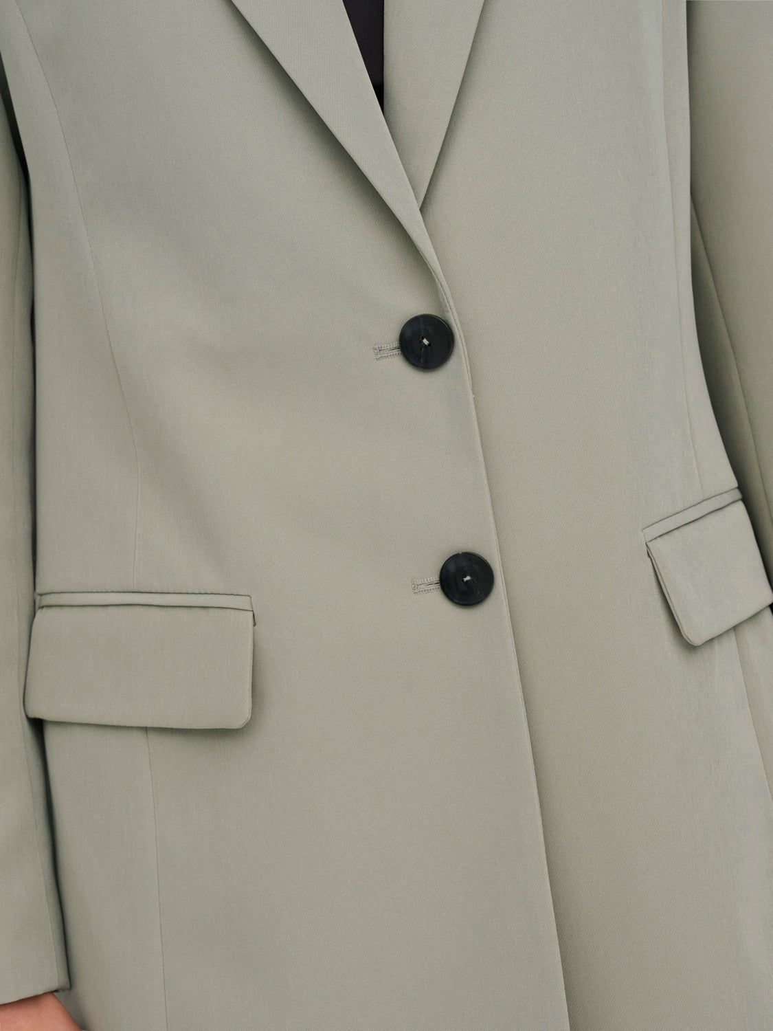 Long Line Fit Reverse Blazer