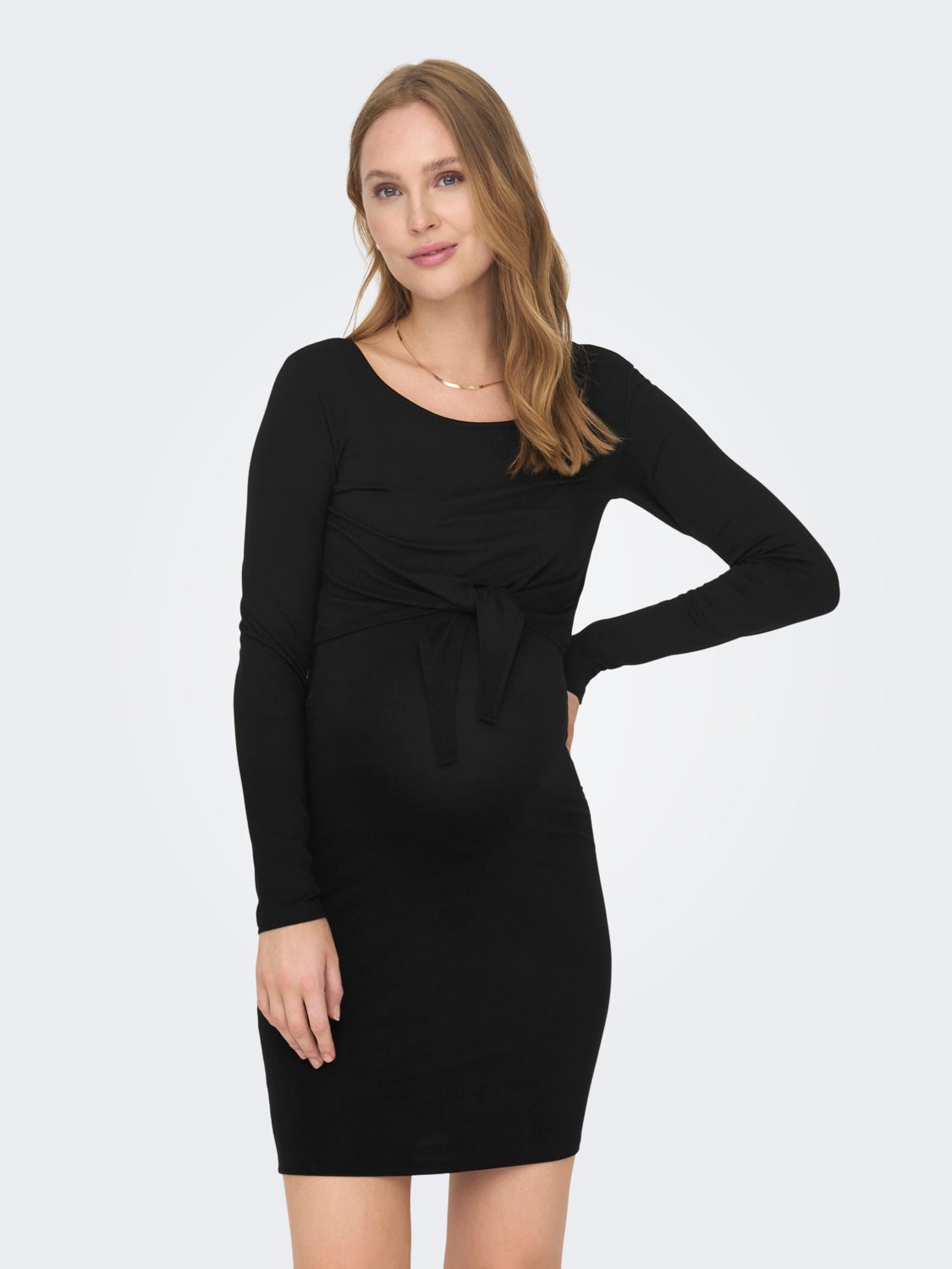 Mama dress with knot detail