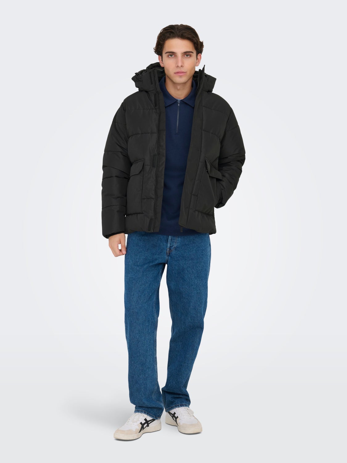 Short puffer jacket