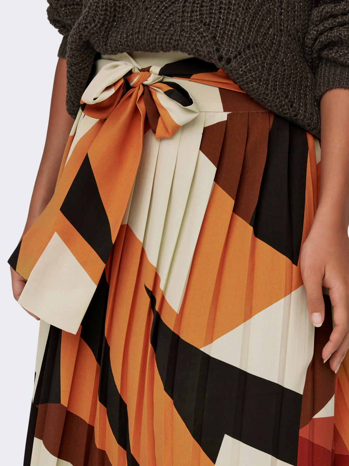 Highwaisted plisse Skirt