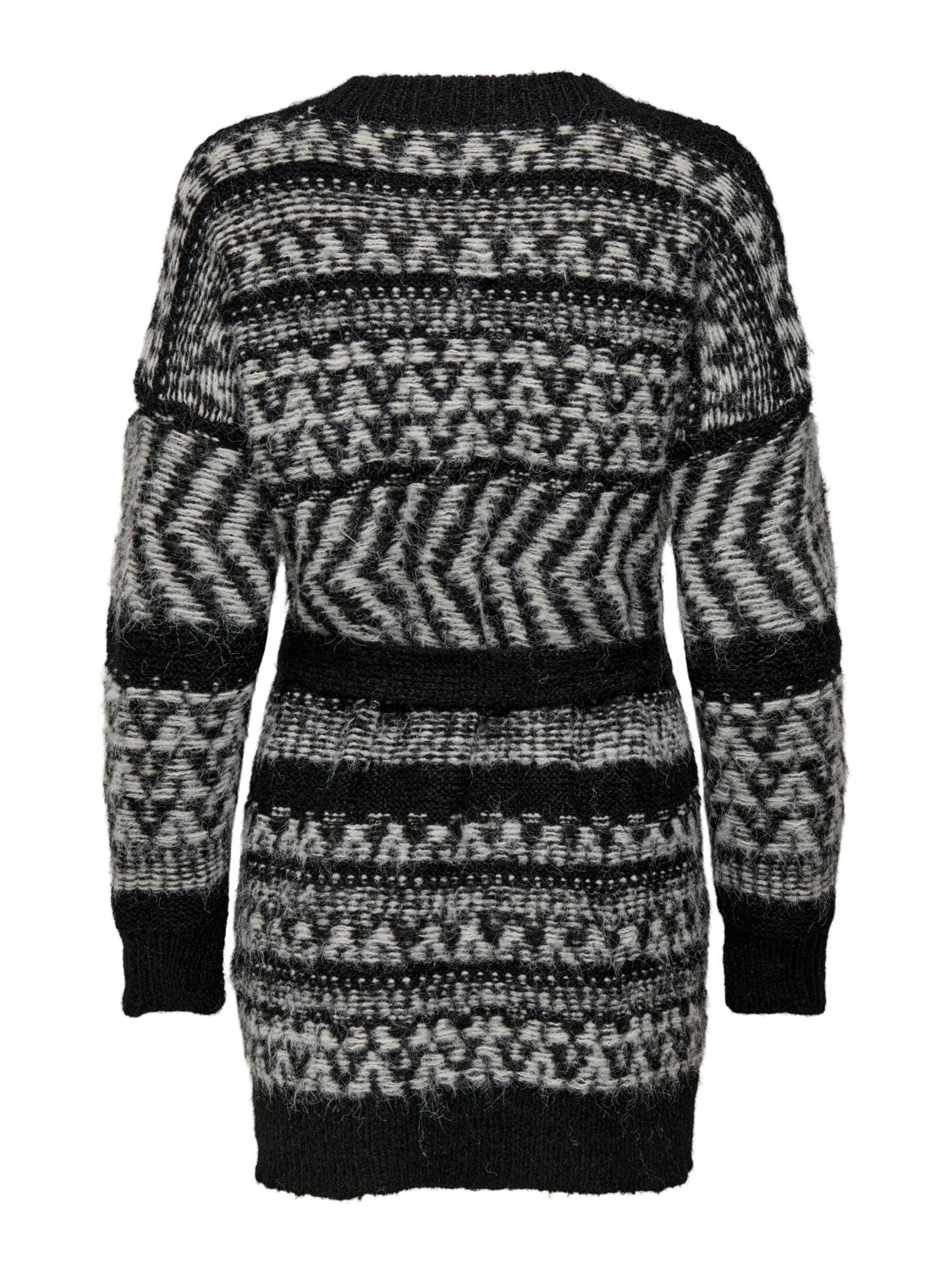 Long belted Knitted Cardigan