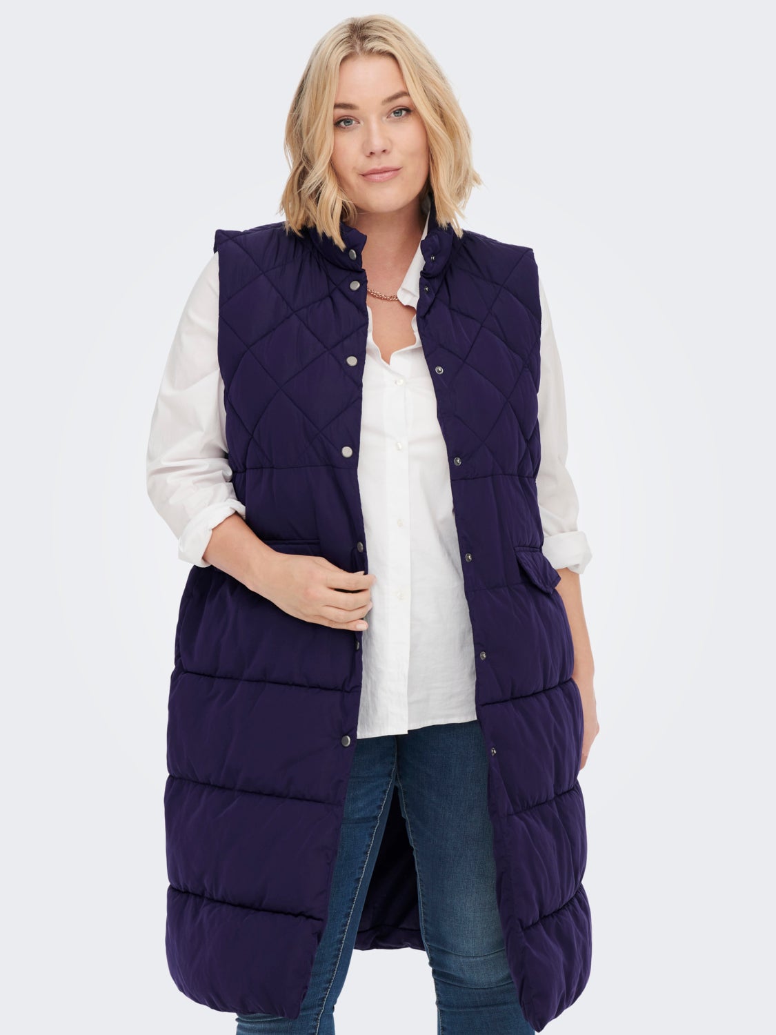 Curvy quilted Waistcoat