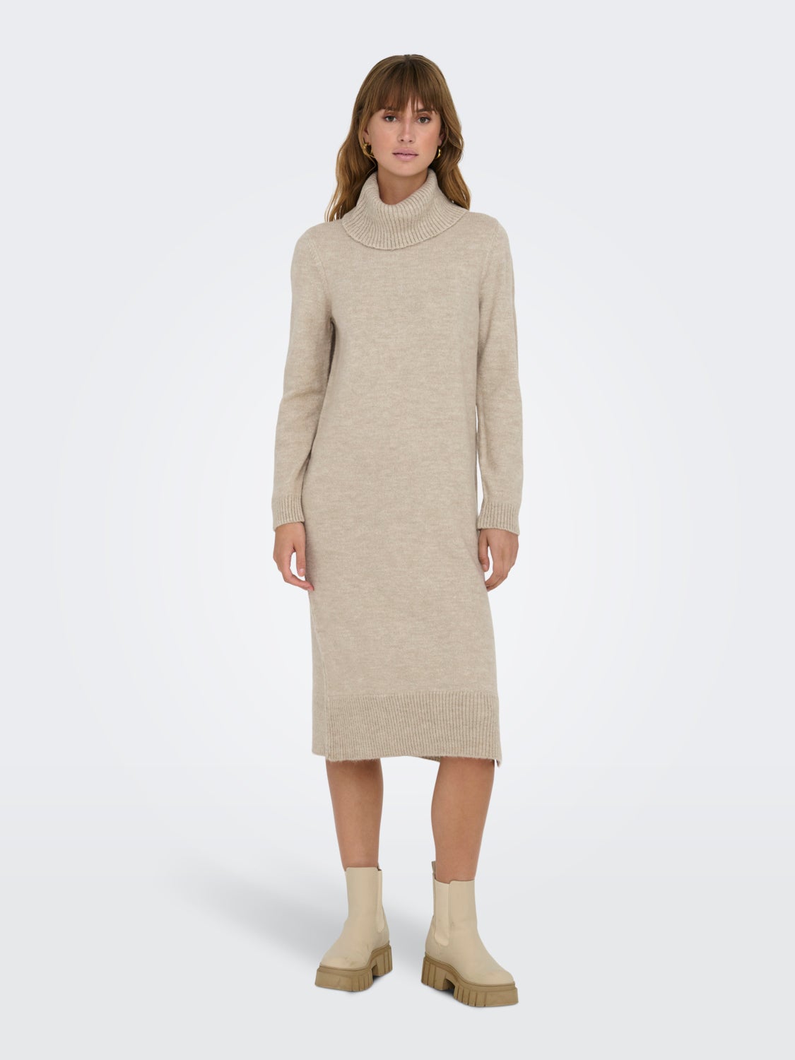 Roll neck Knitted Dress