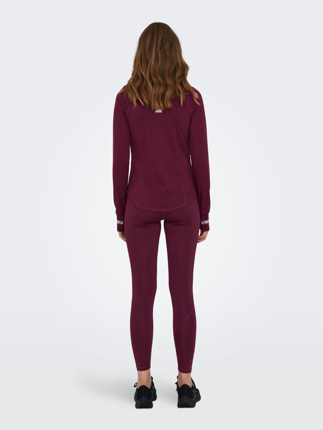 Longsleeved highneck zip Training Top