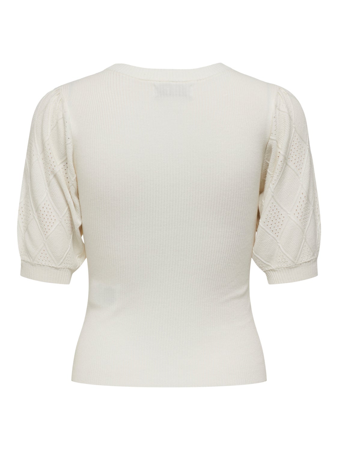 O-Neck Puff sleeves Pullover