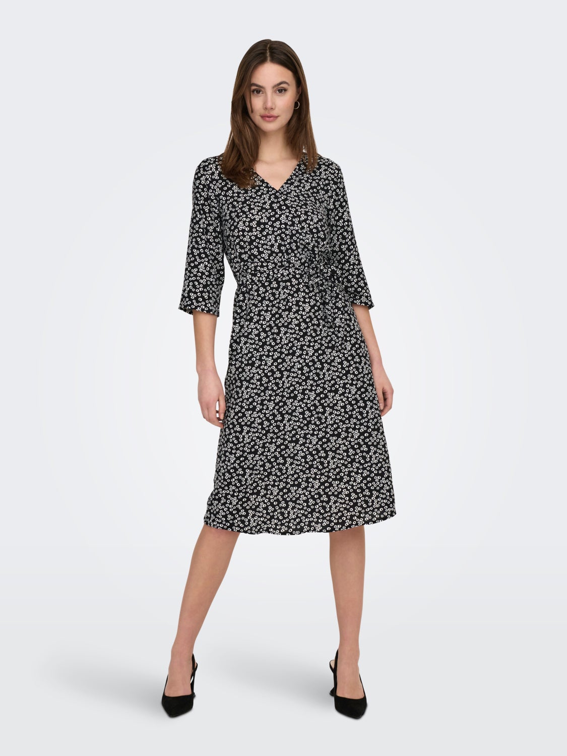 Wrap Midi dress