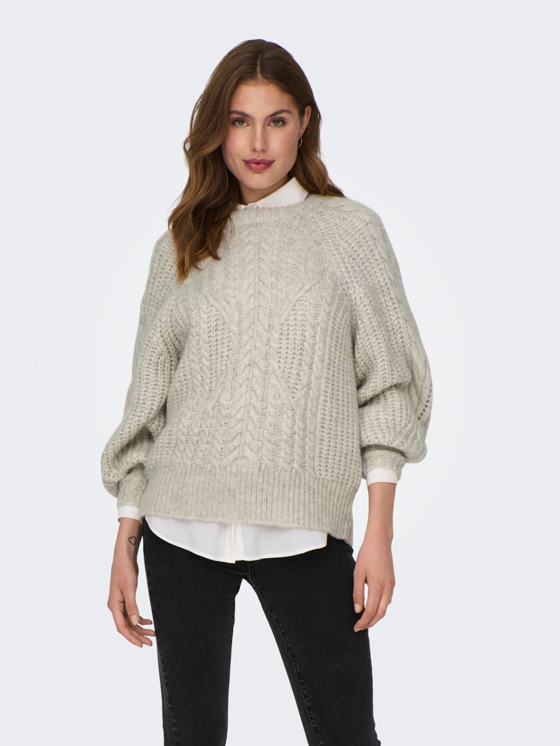 O-neck knit