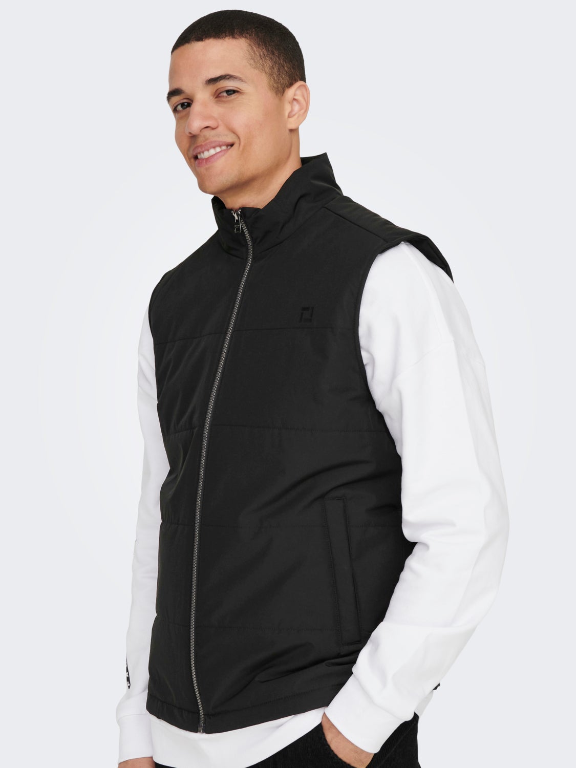 Quilted gillet