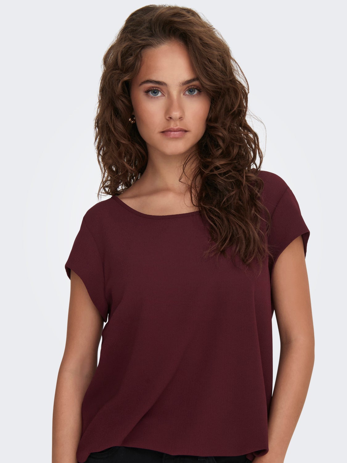 Loose Short Sleeved Top