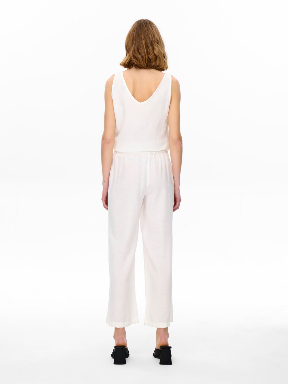 Linen ankle Trousers