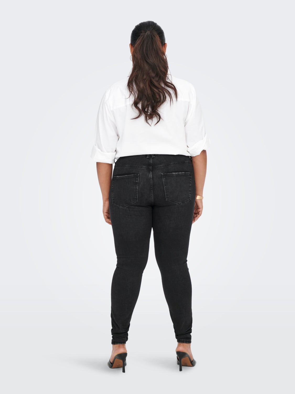 Curvy CARWiser reg dest Skinny fit jeans
