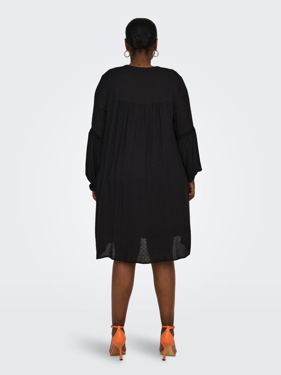 Curvy 2-layer viscose dress