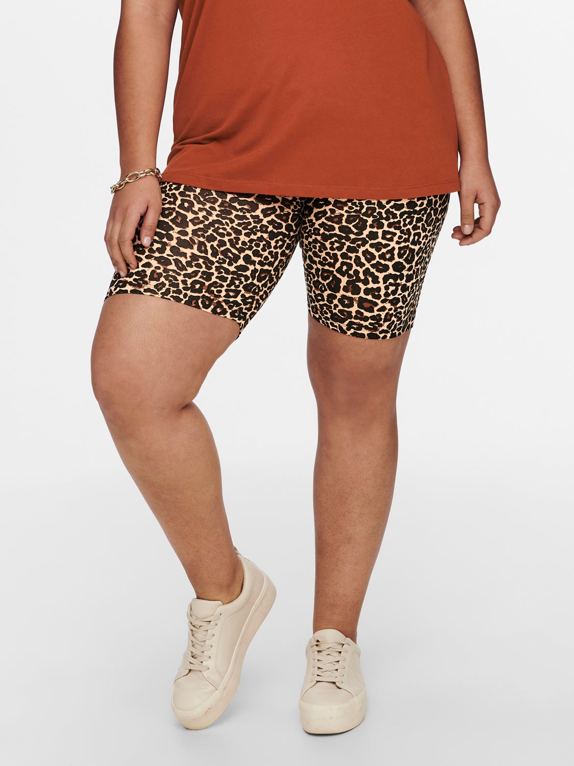 Curvy printed Shorts
