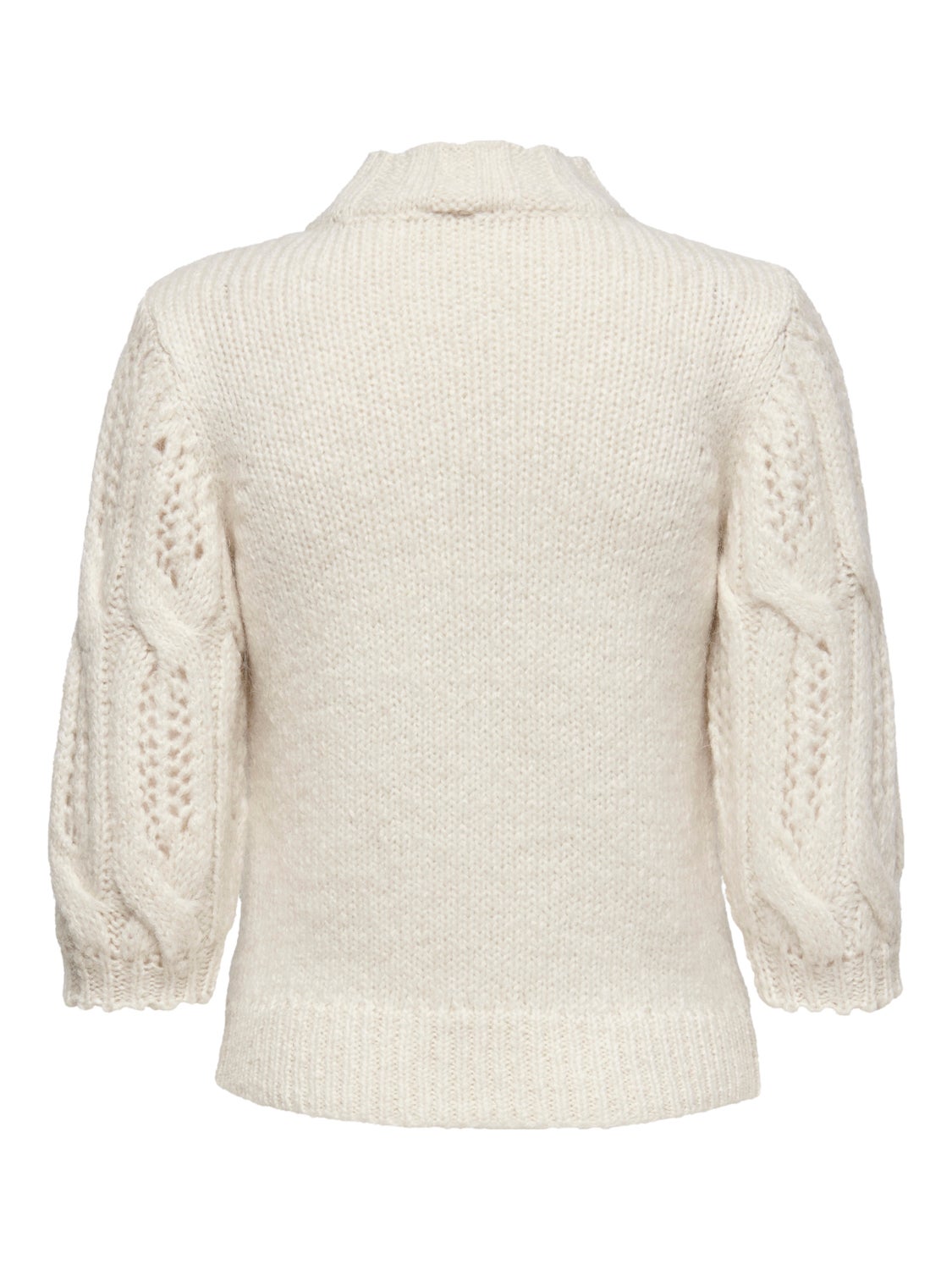 3/4 highneck wool Pullover