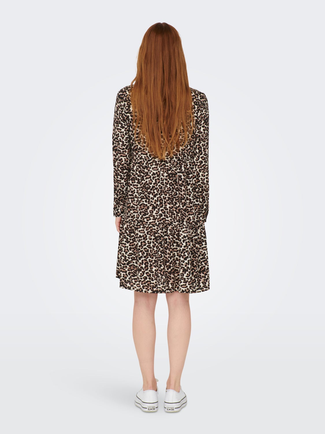 Mini dress with print