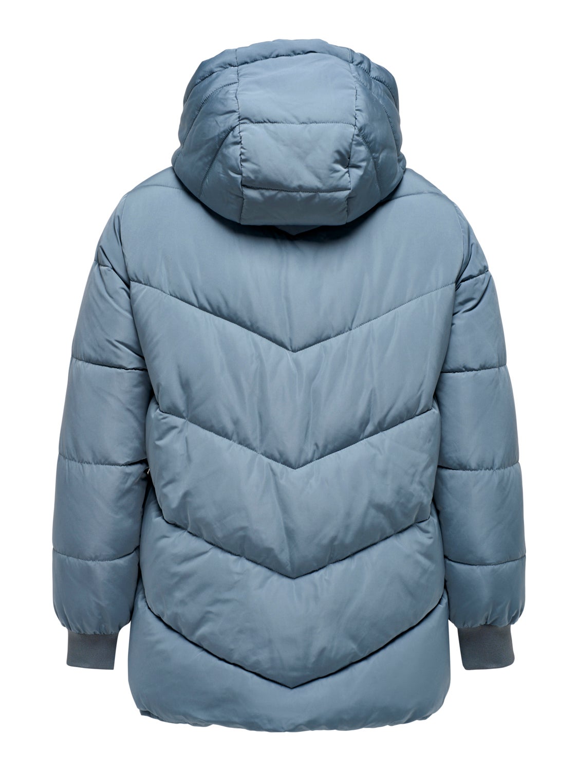curvy Puffer jacket with hood