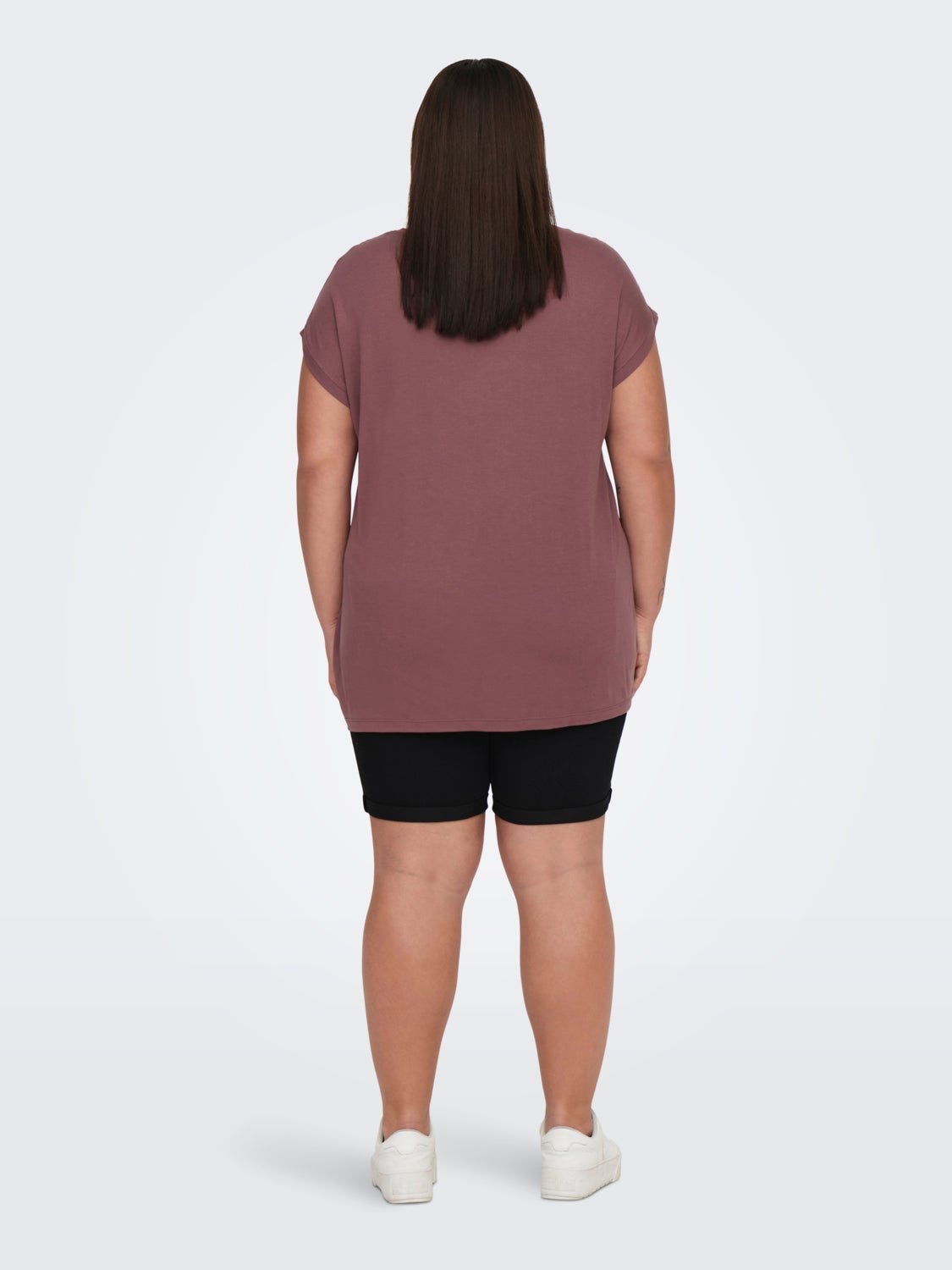 Curvy lace detail Top