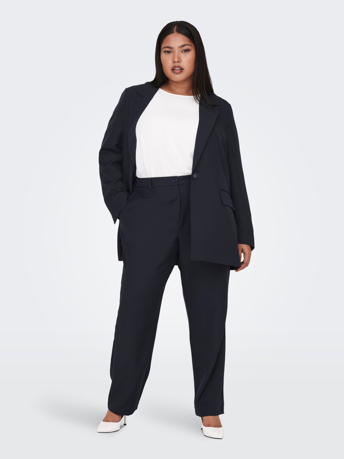 Curvy classic trousers
