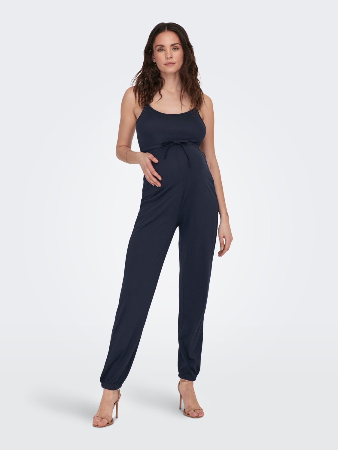 Mama sleeveless jumpsuit
