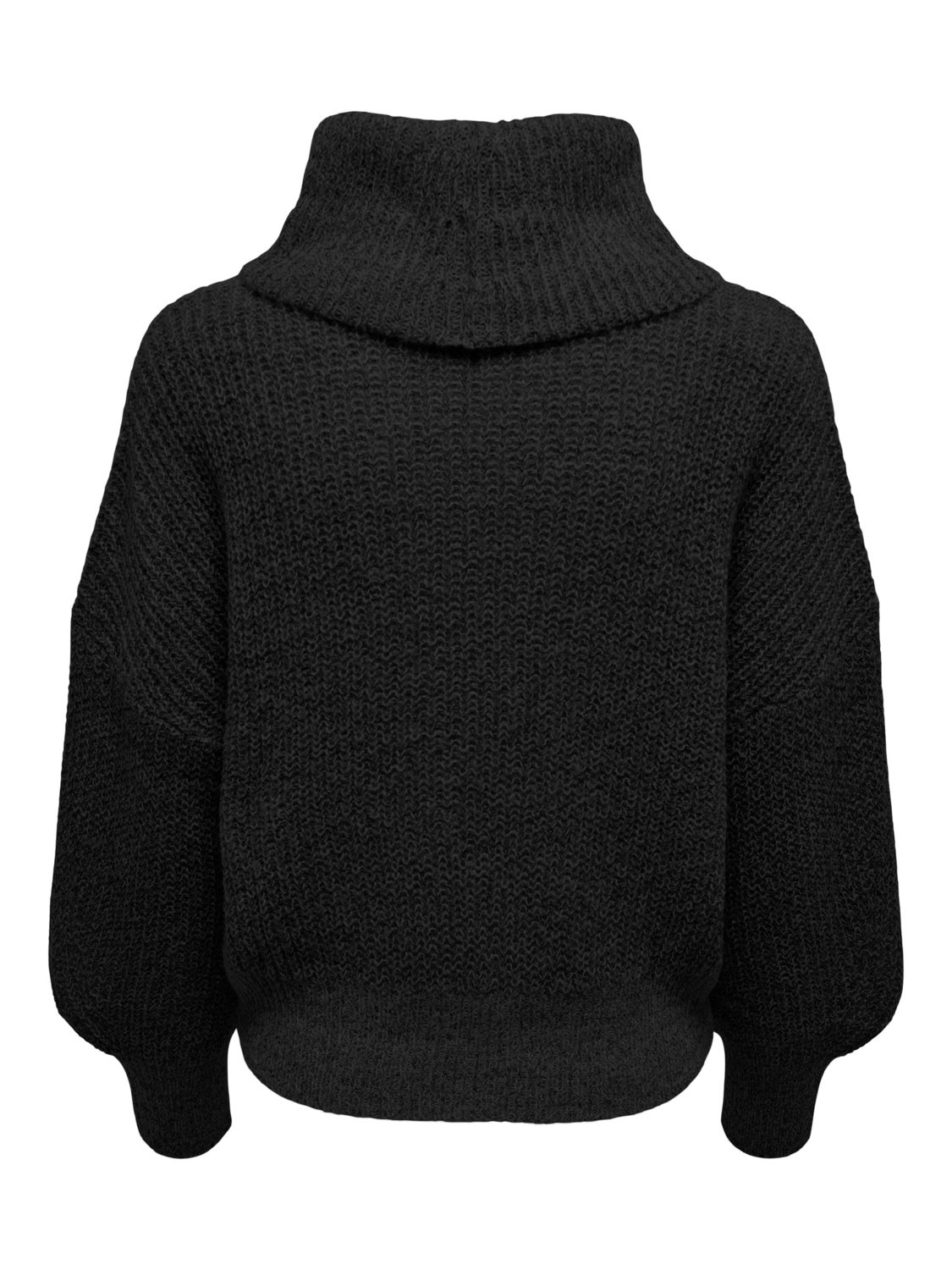 Roll neck knitted pullover