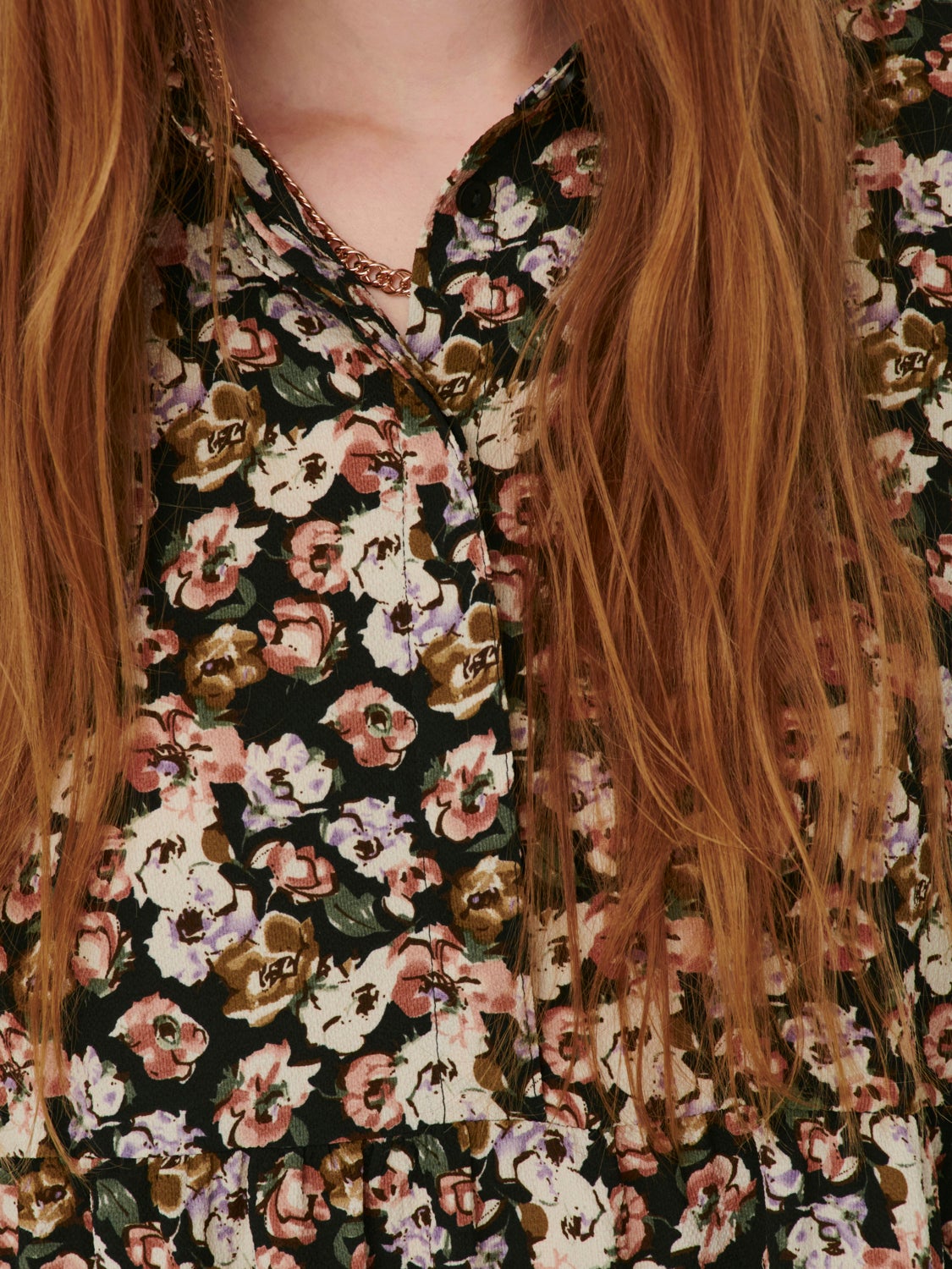 Mini dress with print