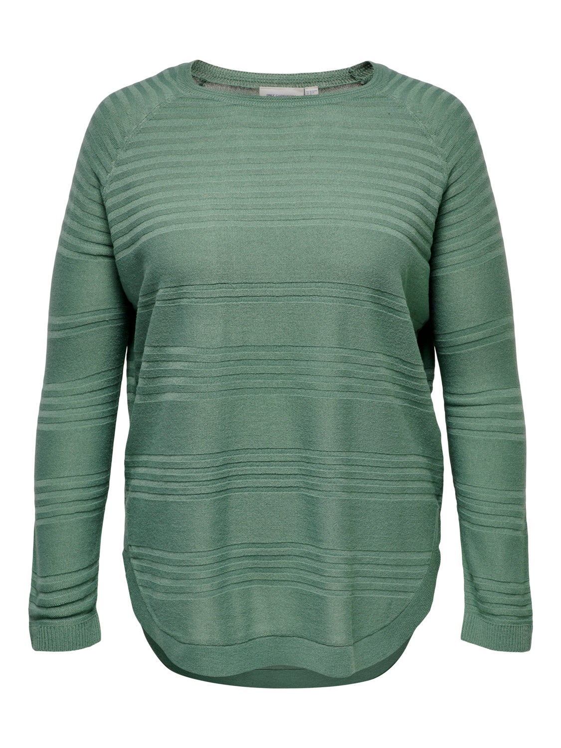 Curvy structured Knitted Pullover