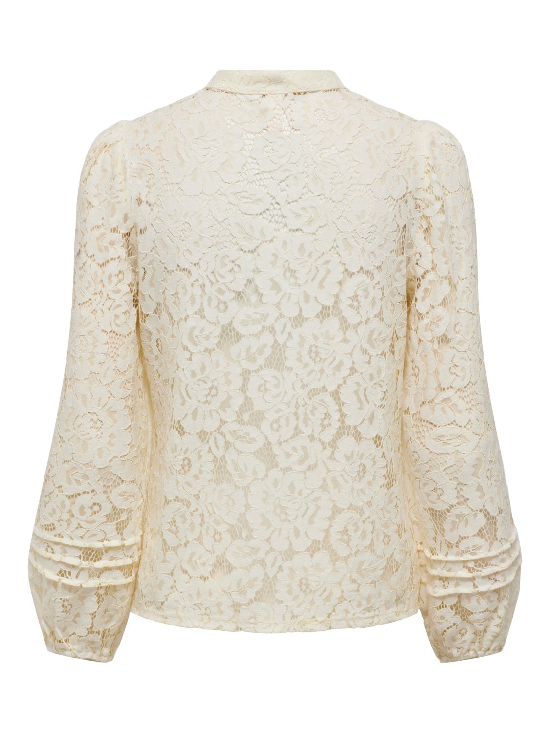 V-neck shirt with lace