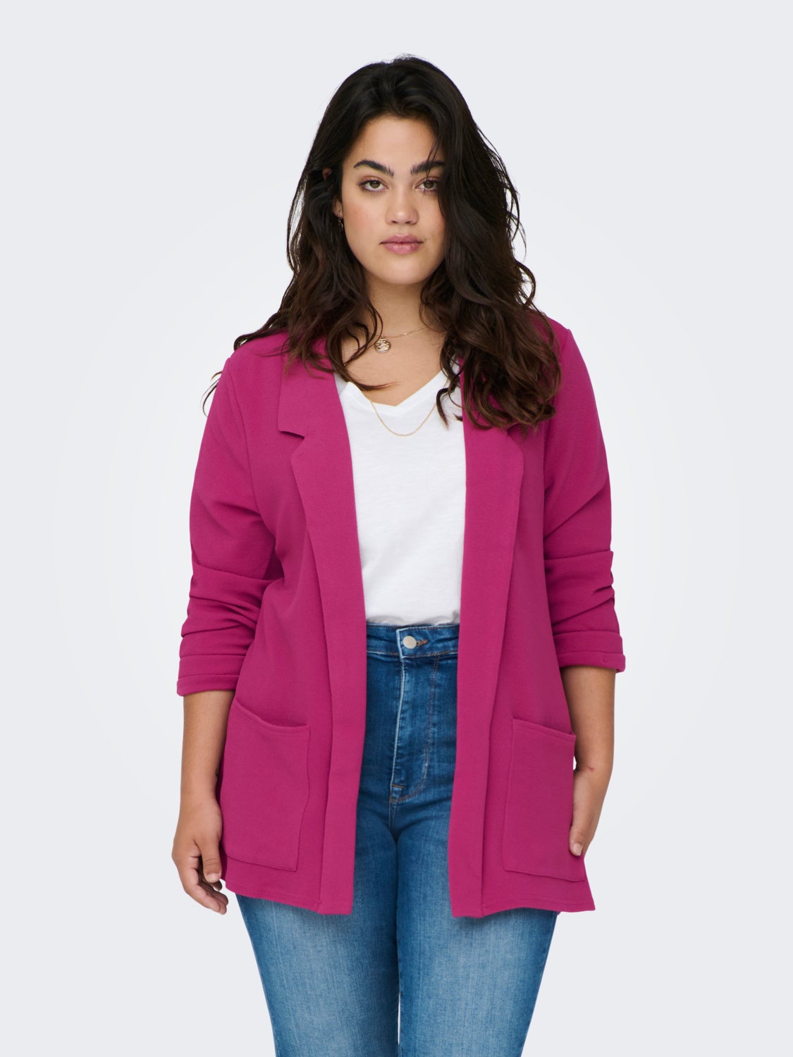 Curvy open Blazer