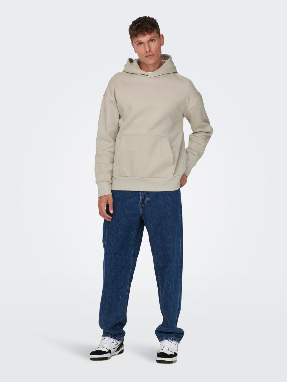 Relaxed fit hoodie