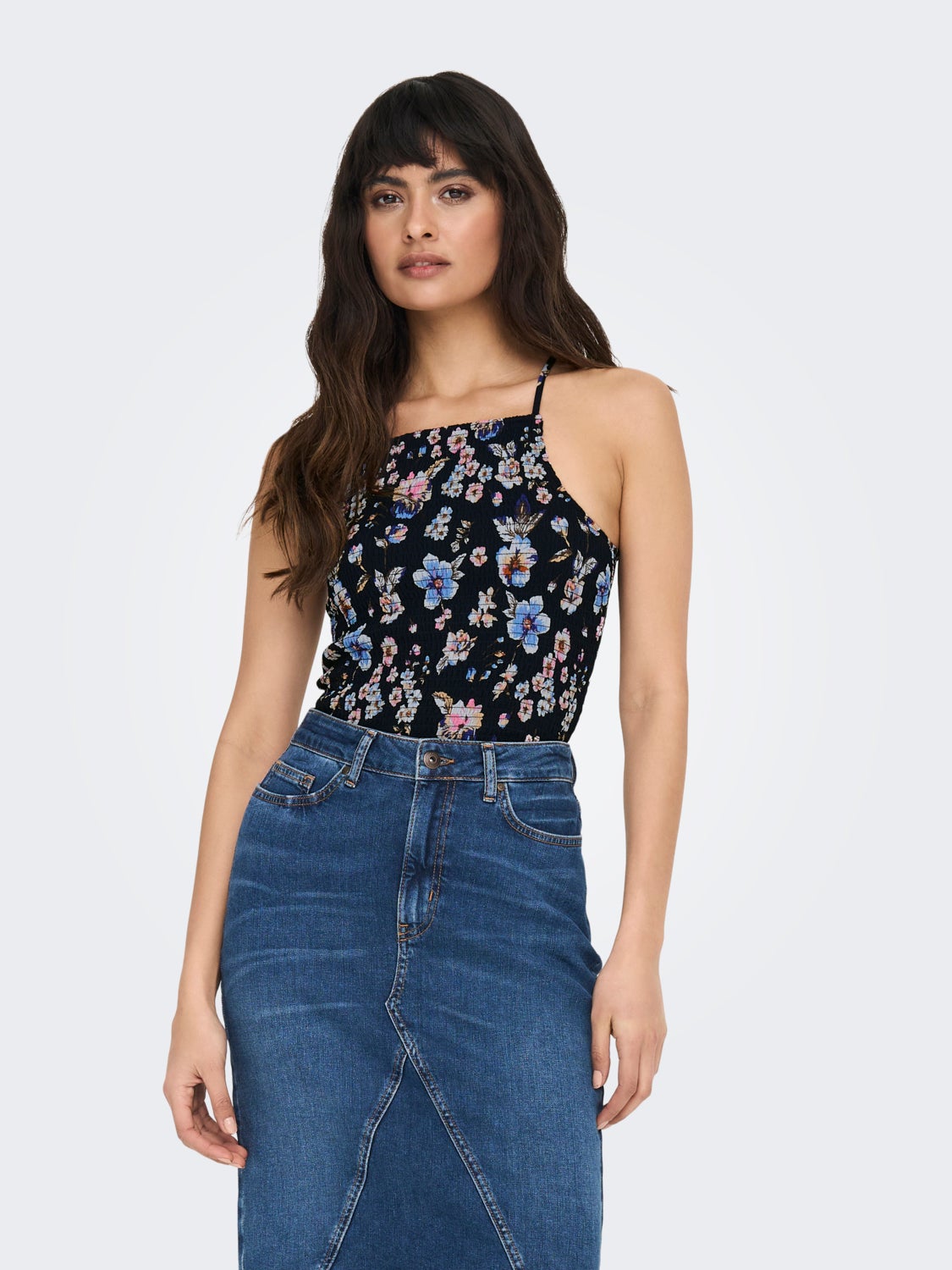 Regular Fit Halter neck Top