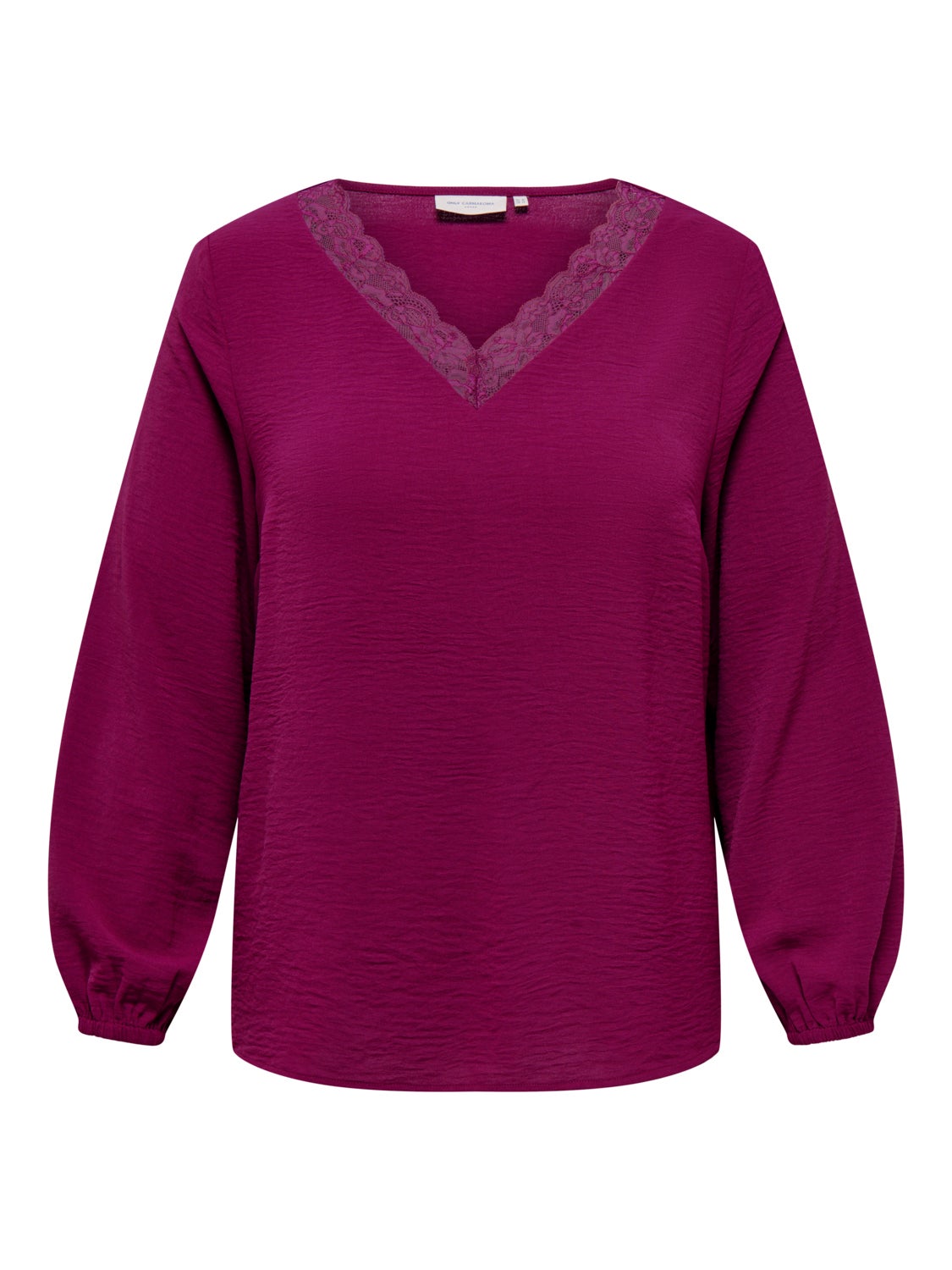 Curvy long sleeve top