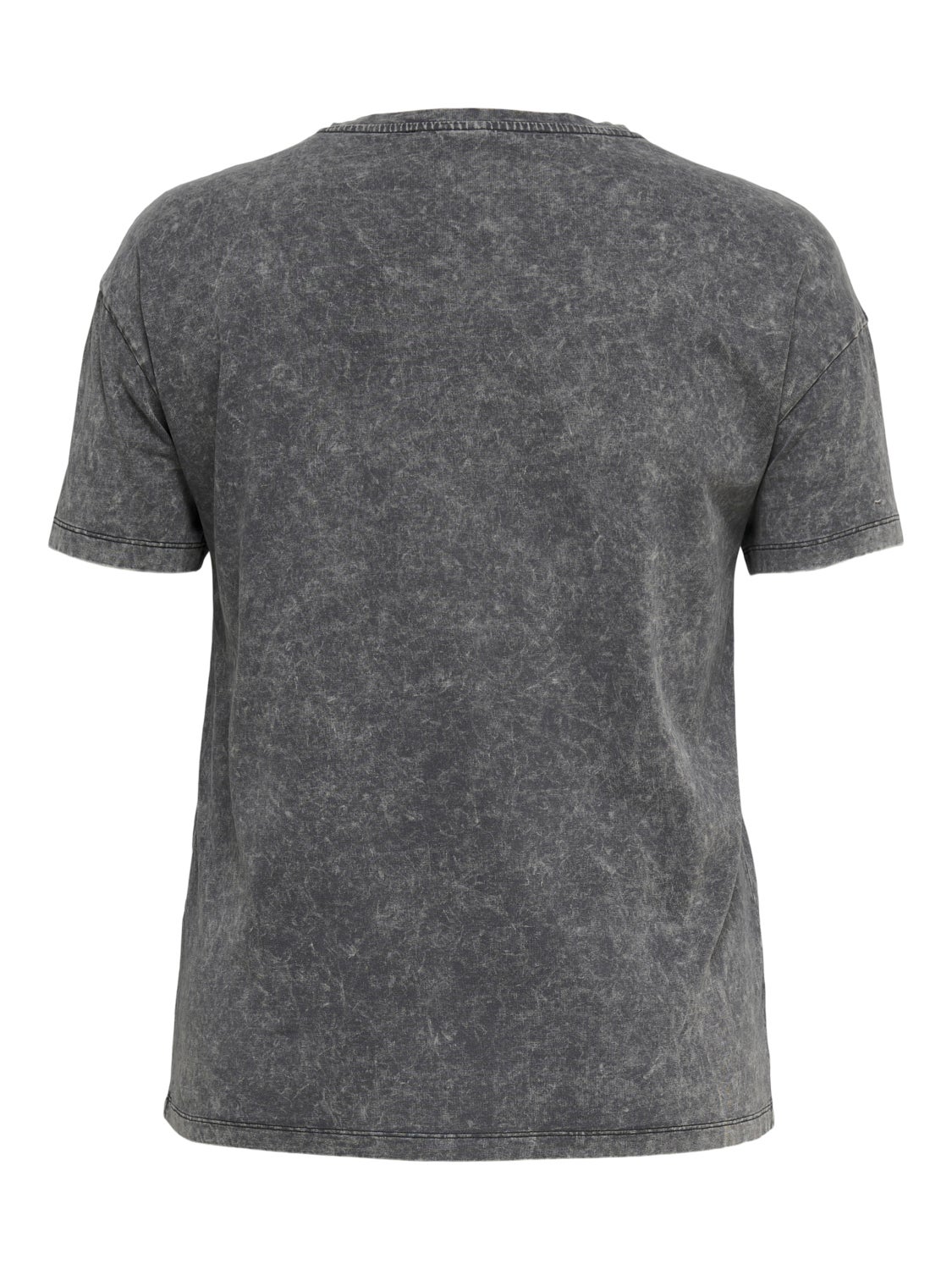 Curvy v-neck T-shirt