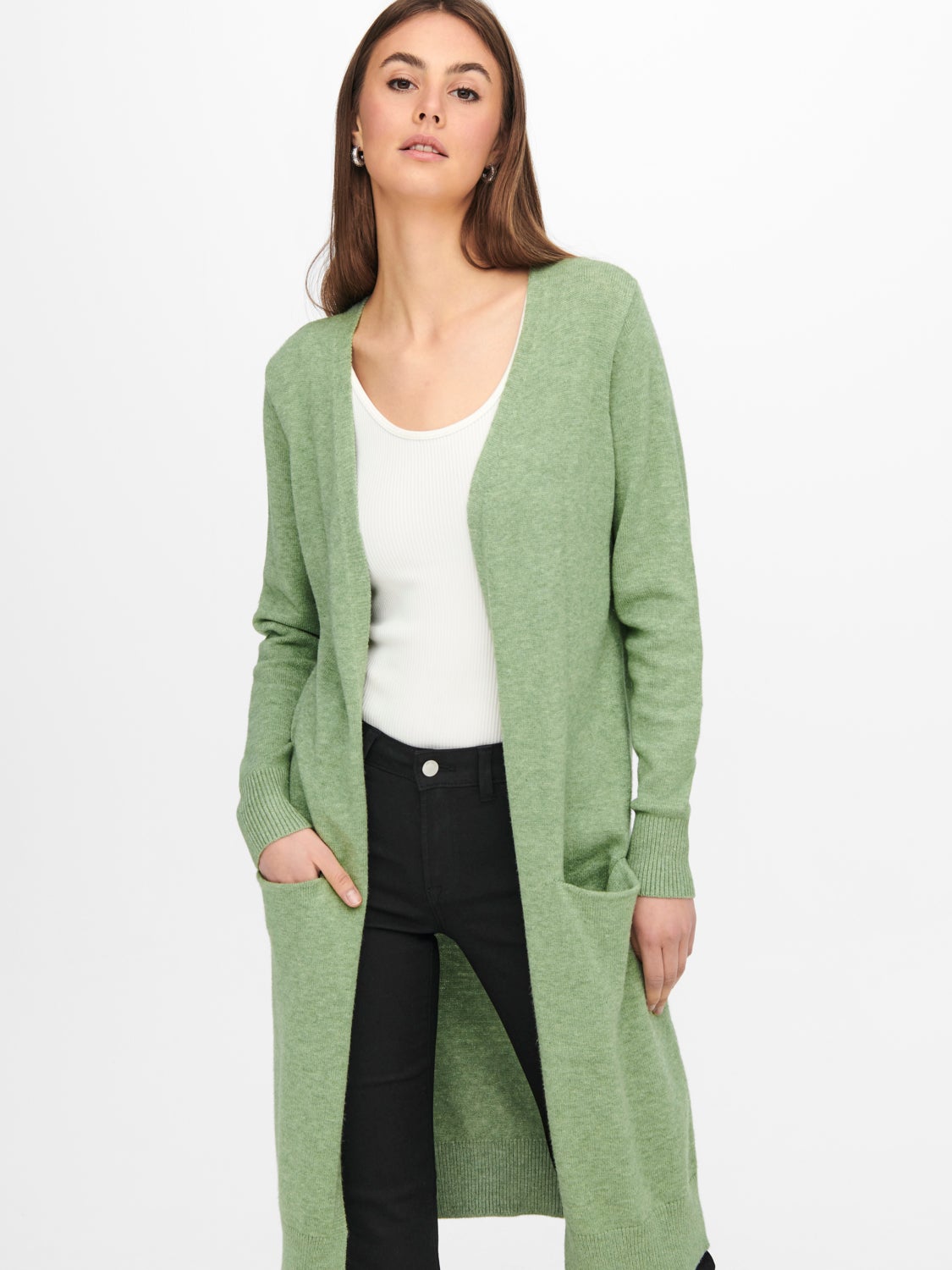 Long Knitted Cardigan