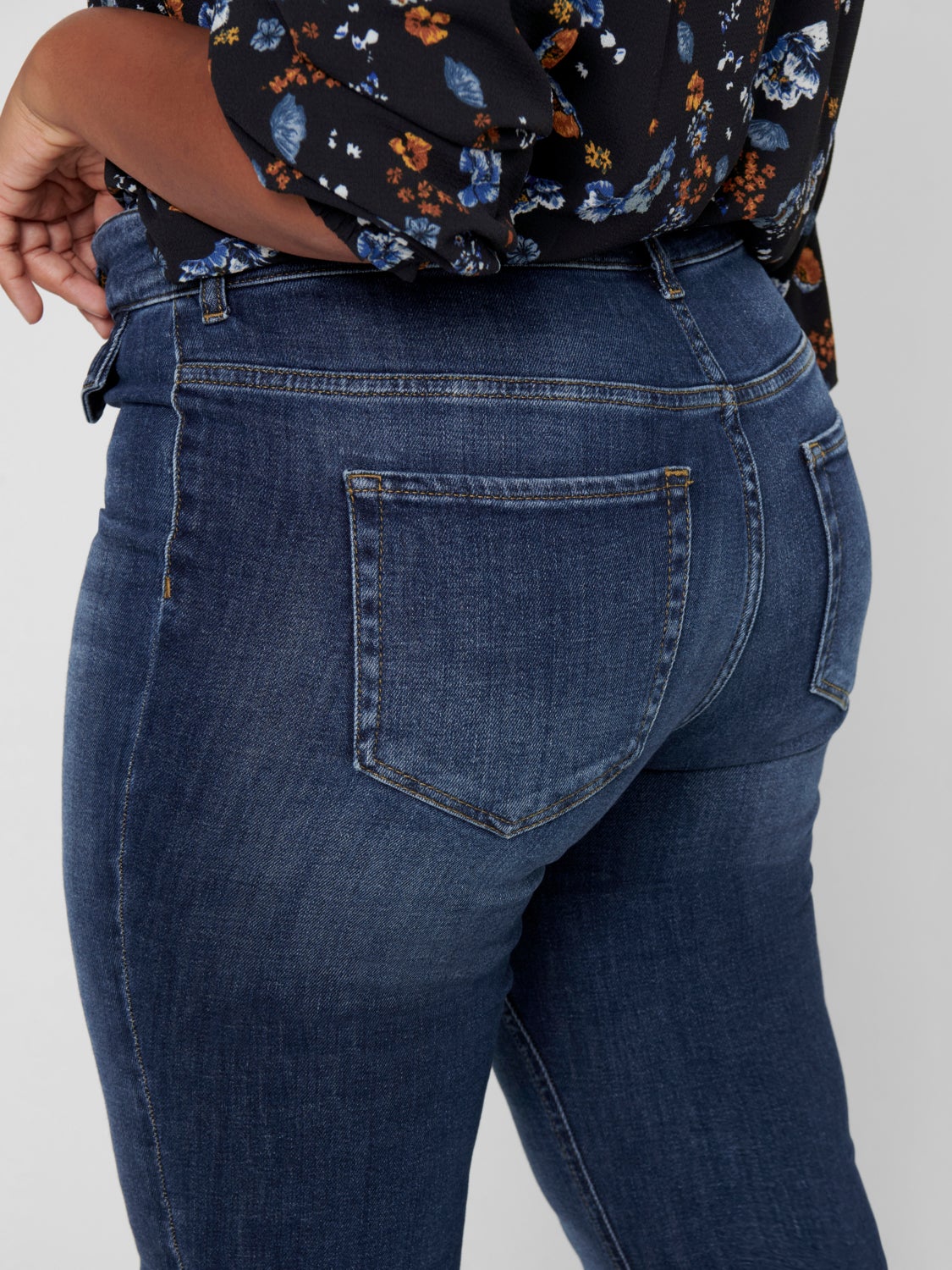 CurvyCARKAYA HW LIFE POCKET Slim fit jeans